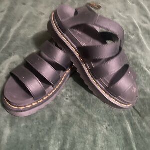 Dr. Martens Black unisex Hydro Sandal